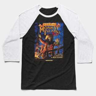 Monkey Island 2: Lechuck's Revenge [Text] Baseball T-Shirt